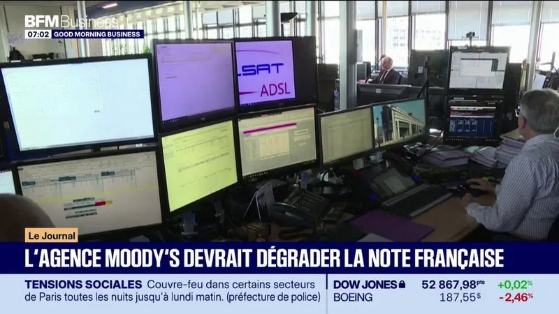 LA FRANCE DANS LE SUSPENSE DE LA NOTE DE MOODY’S