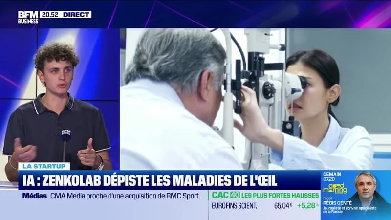 JOSSELIN PERRET (ZENKOLAB) : IA, ZENKOLAB DÉPISTE LES MALADIES DE L’ŒIL – 04/06