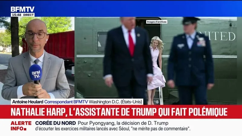 QUI EST NATHALIE HARP, ASSISTANTE DE DONALD TRUMP?