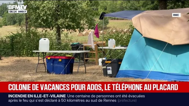 « ÇA ME FAIT DU BIEN »: DANS CETTE COLONIE DE VACANCES DU GERS, LE TÉLÉPHONE PORTABLE EST INTERDIT