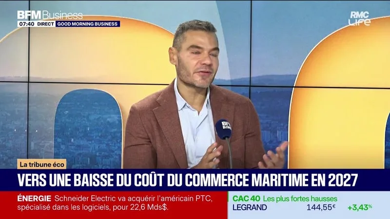 LA TRIBUNE ÉCO : VERS UNE BAISSE DU COÛT DU COMMERCE MARITIME EN 2027 – 05/10
