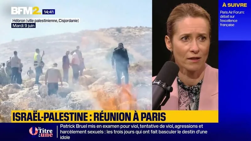 « IL Y A DES PROBLÈMES QUI RESTENT EN SUSPENS »: LA CHEFFE DE LA DIPLOMATIE DE L’UE, KAJA KALLAS, DÉPLORE LES OBSTACLES À LA SOLUTION À DEUX ÉTATS