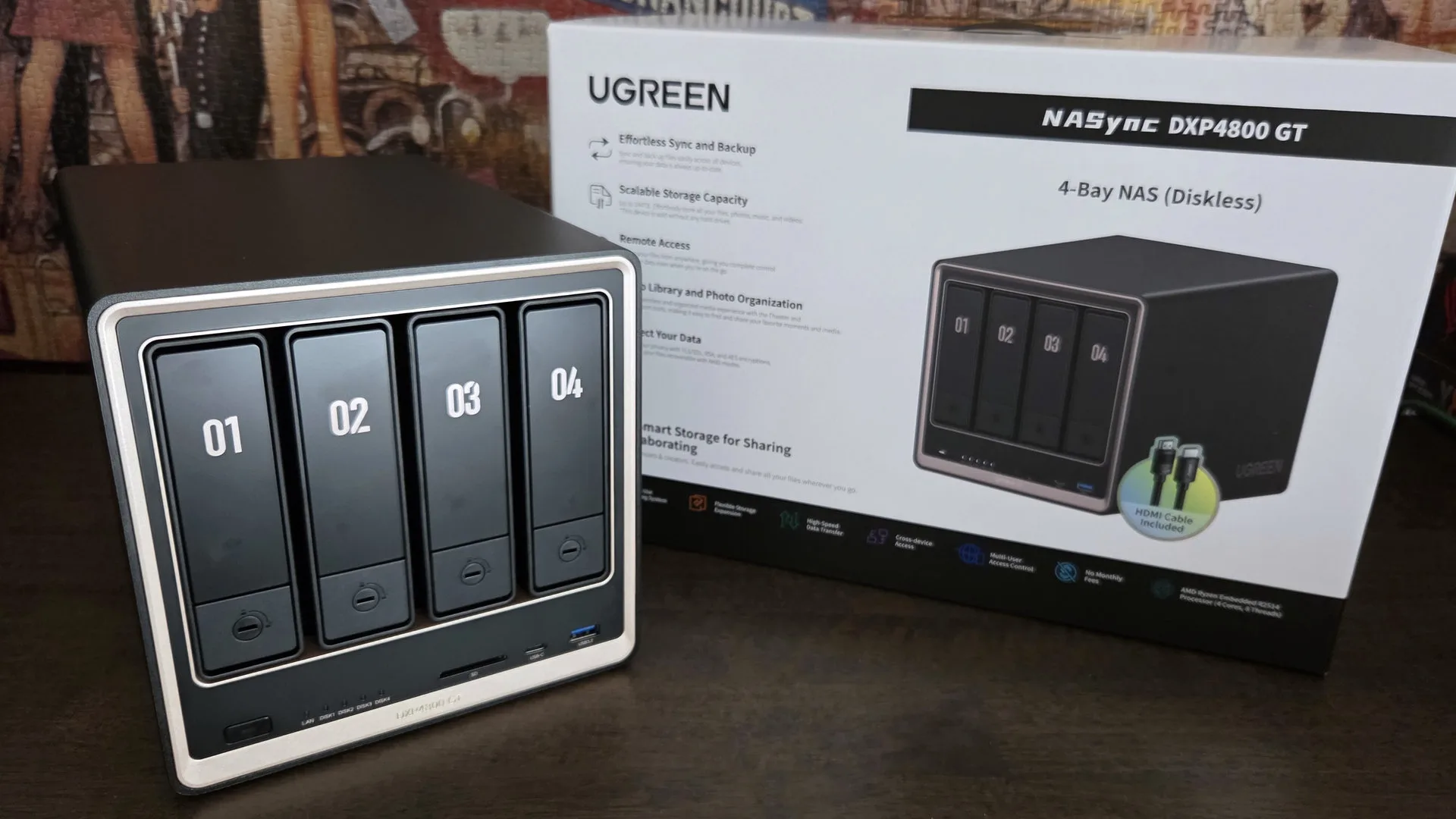TEST NASYNC DXP4800 GT : RYZEN 2514, 10 GBE, SSD M.2/U.2… UGREEN ENVOIE DU LOURD !