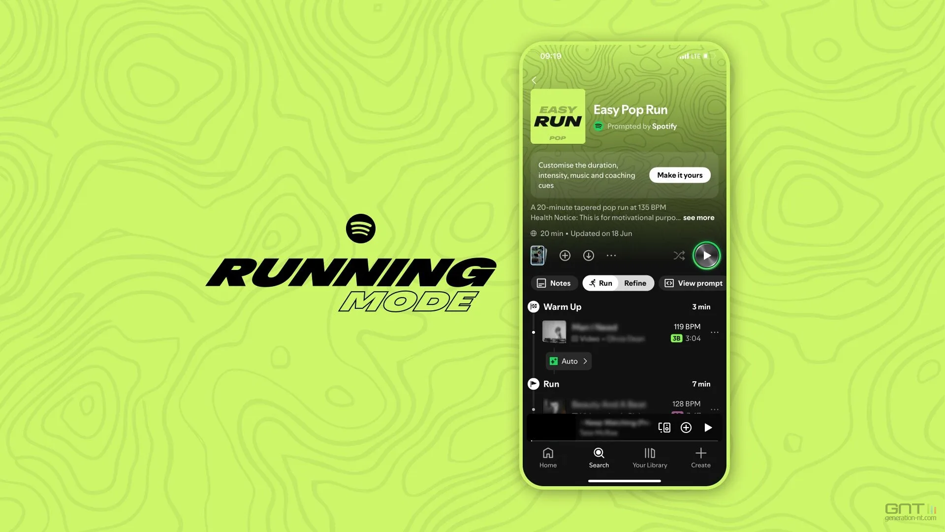 SPOTIFY DÉPLOIE SON MODE COURSE INTELLIGENT SUR ANDROID