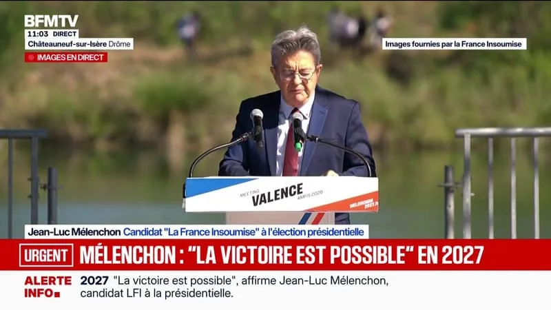 « MACRON, EN S’ALIGNANT SANS CESSE SUR LE TRUMPISME, NOUS A RAYÉS DEVANT LE MONDE DE LA LISTE DES PAYS ÉCOUTÉS », DÉCLARE JEAN-LUC MÉLENCHON, CANDIDAT LFI À LA PRÉSIDENTIELLE