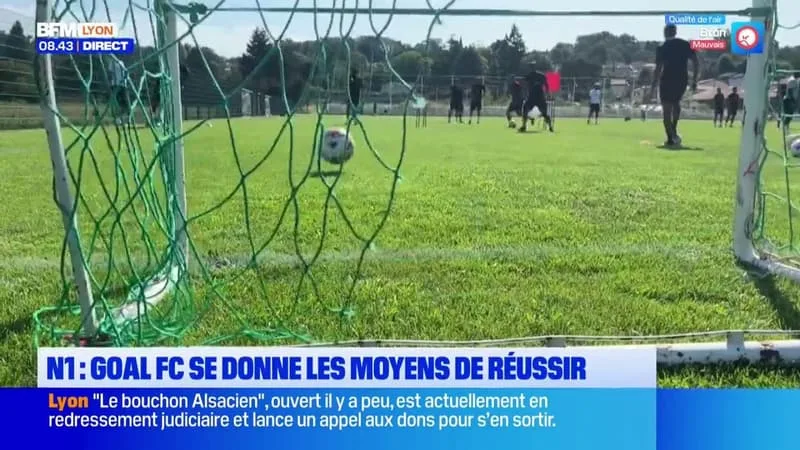 TOUR DES CLUBS RHODANIENS DE NATIONAL 1 : REPRISE DU CHAMPIONNAT CE SAMEDI POUR LE GOAL FC !