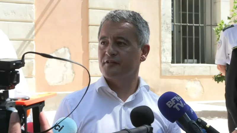 MENACES DE LA DZ MAFIA À ALÈS: GÉRALD DARMANIN SALUE « UN MAIRE COURAGEUX » ET APPELLE À « JUGER TRÈS FERMEMENT » LES RESPONSABLES