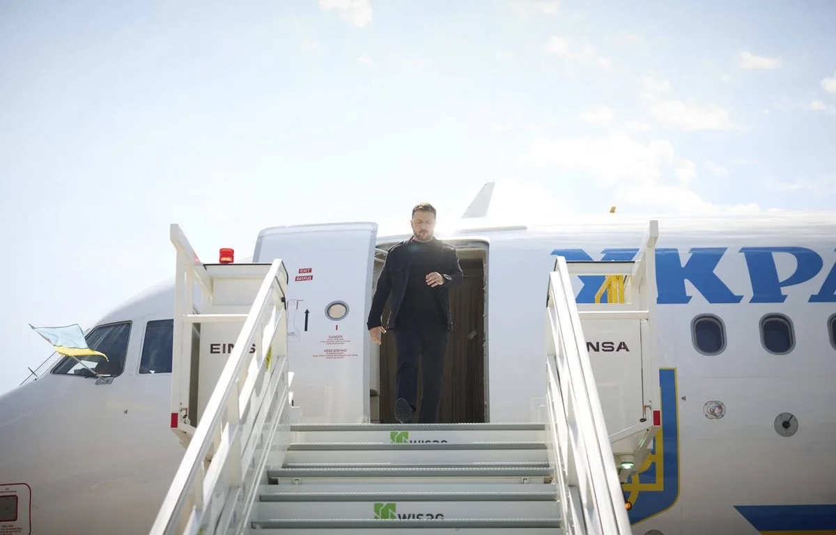 GUERRE EN UKRAINE : L’AVION DE ZELENSKY FRÔLÉ PAR UN DRONE APRÈS UN DÉCOLLAGE EN MOLDAVIE