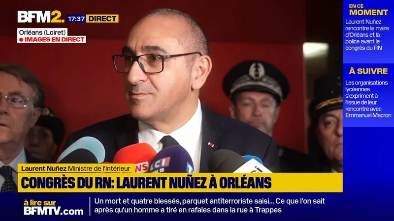 CONGRÈS DU RN: MANIFESTATION DÉCLARÉE À ORLÉANS SAMEDI, UNE AUTRE INTERDITE POUR DIMANCHE