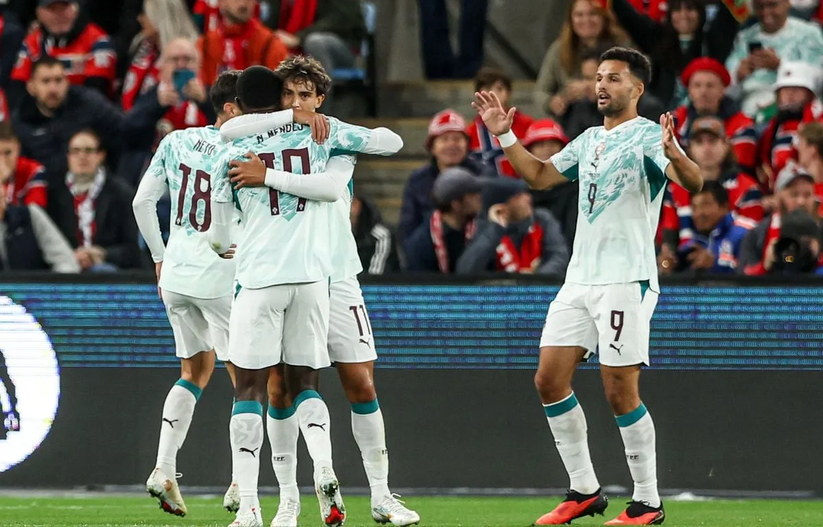 LIGUE DES NATIONS : LE PORTUGAL TOURNE LA PAGE CRISTIANO RONALDO ET RÉGALE FACE AU DANEMARK