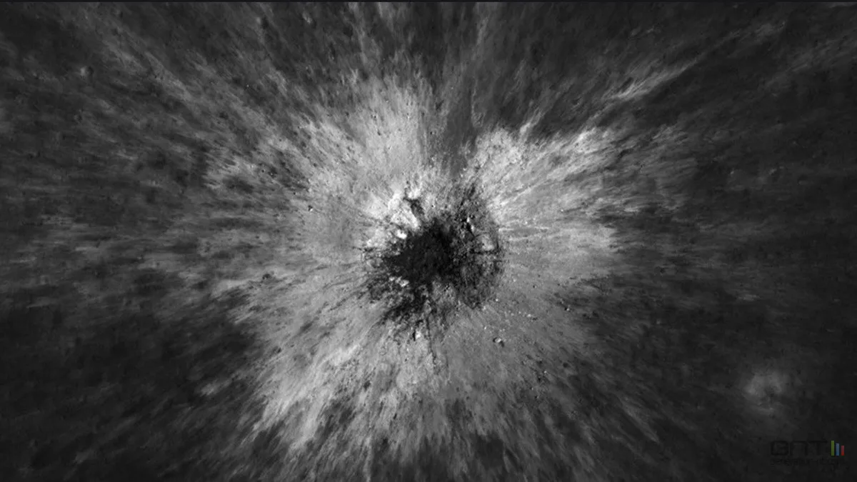 SUR LA LUNE, UN NOUVEAU CRATÈRE GÉANT DÉCOUVERT, UN ÉVÉNEMENT QUI N’ARRIVE QUE TOUS LES 100 ANS