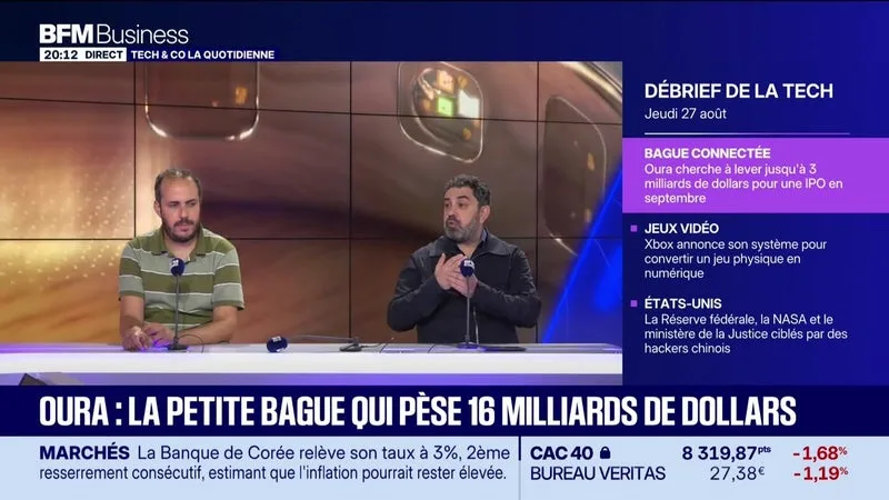 LE DÉBRIEF DE LA TECH – JEUDI 27 AOÛT