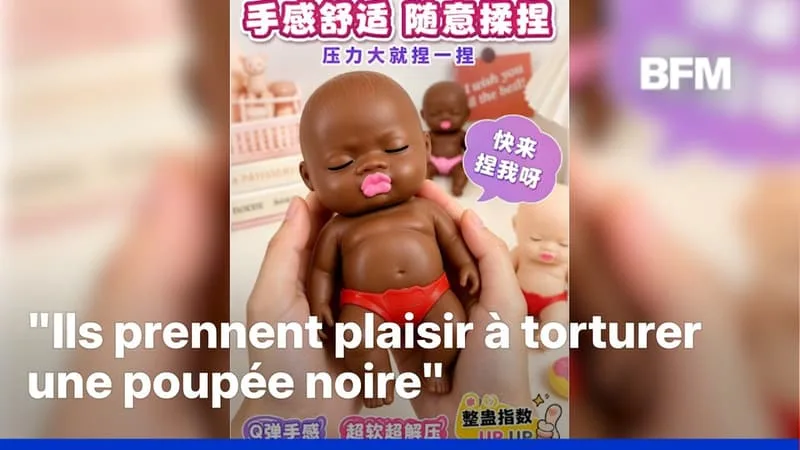 « NATASHA DOLL »: EN CHINE, CETTE POUPÉE NOIRE VENDUE COMME UN OBJET ANTI-STRESS FAIT POLÉMIQUE