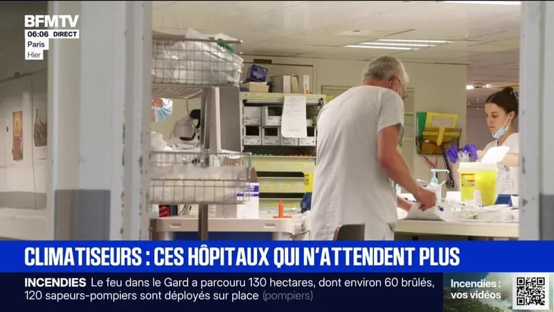 CANICULE: 1.000 CLIMATISEURS SERONT LIVRÉS D’ICI LA FIN DE LA SEMAINE DANS PLUSIEURS HÔPITAUX EN ÎLE-DE-FRANCE