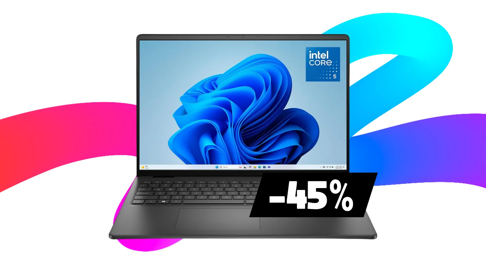 ÉTUDES, TÉLÉTRAVAIL : CE PC DELL 16″ AVEC 16 GO + 1 TO EST À -45% EN CE MOMENT