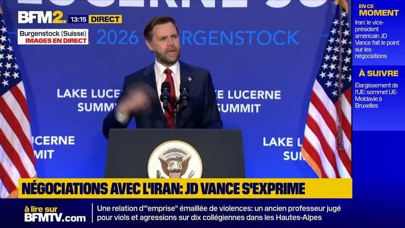 IRAN: JD VANCE ASSURE QUE SON PAYS S’ASSURERA QU’UN ÉVENTUEL DÉBLOCAGE D’AVOIRS IRANIENS « NE SERVIRAIT PAS À FINANCER LE TERRORISME »