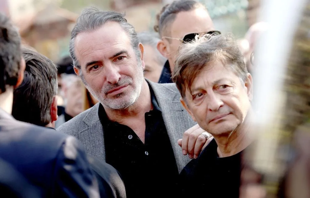 JEAN DUJARDIN A RETROUVÉ LES NOUS Ç NOUS AVEC UNE PENSÉE POUR BRUNO SALOMONE