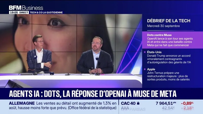 AGENTS IA : DOTS, LA RÉPONSE D’OPENAI À MUSE DE META – 30/09