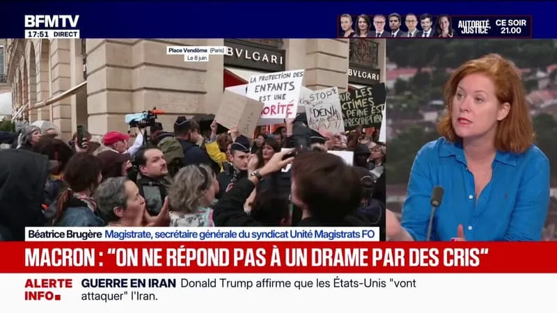 AFFAIRE LYHANNA : « C’EST UN PRINCIPE TRÈS SAIN QUE CEUX QUI ONT DU POUVOIR RENDENT DES COMPTES », ESTIME BÉATRICE BRUGÈRE, SECRÉTAIRE GÉNÉRALE DU SYNDICAT UNITÉ MAGISTRATS FO