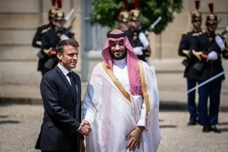 EMMANUEL MACRON VA ACCUEILLIR MOHAMMED BEN SALMANE, PRINCE HÉRITIER D’ARABIE SAOUDITE, POUR UNE VISITE OFFICIELLE