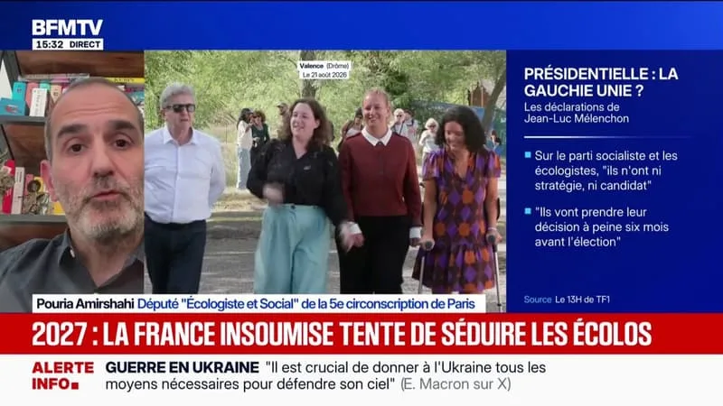 ALLIANCE ENTRE LFI ET LES ÉCOLOGISTES POUR LA PRÉSIDENTIELLE? « IL Y A EFFECTIVEMENT URGENCE À S’ENTENDRE D’ABORD SUR UN PROGRAMME », ASSURE POURIA AMIRSHAHI, DÉPUTÉ « ÉCOLOGISTE ET SOCIAL »