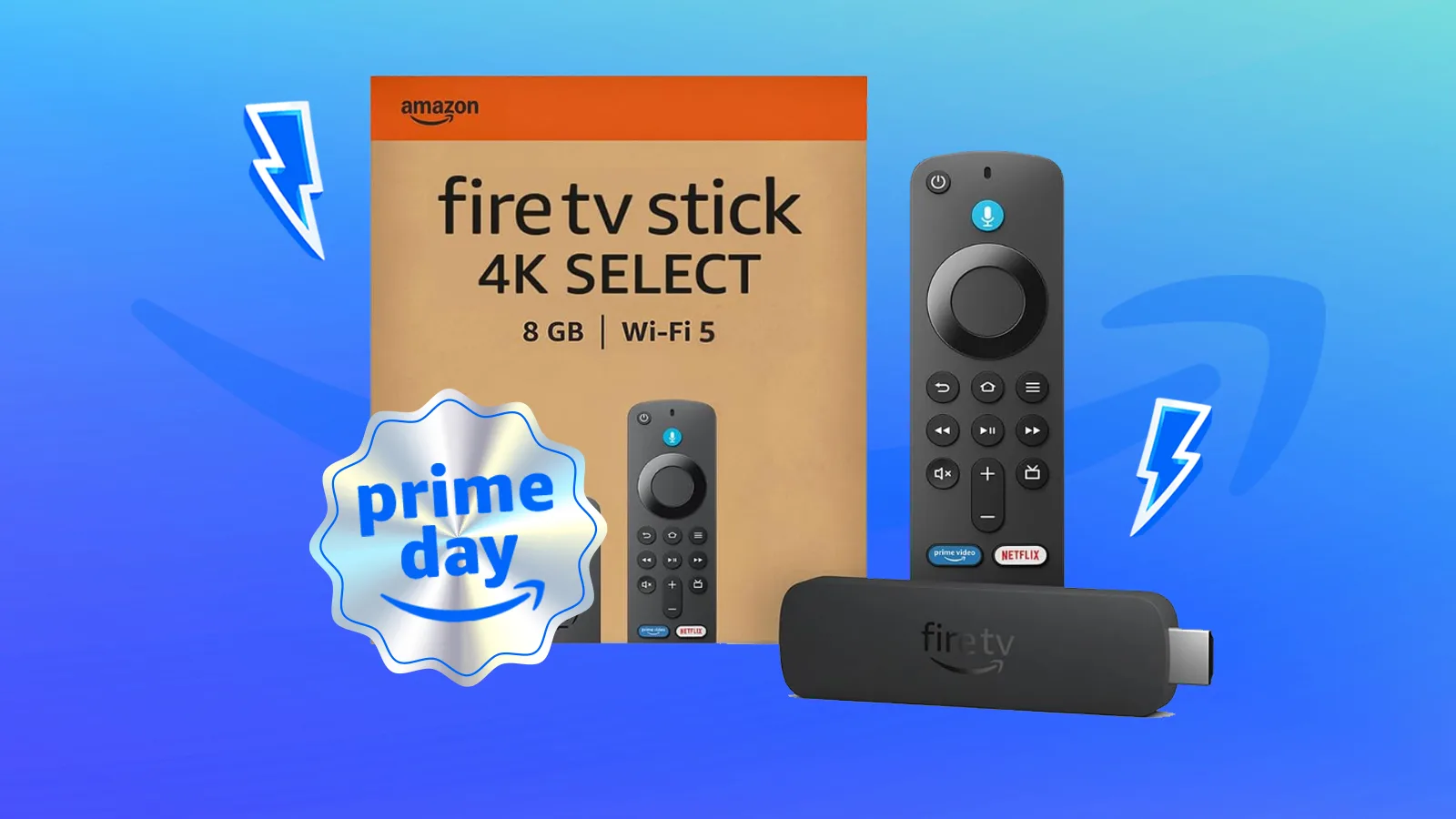 FIRE TV STICK 4K SELECT : LA CLÉ QUI TRANSFORME VOTRE TV EN SMART TV EST À MOITIÉ PRIX POUR LE PRIME DAY