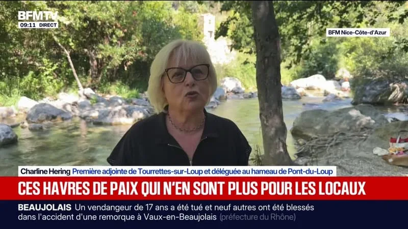 ALPES-MARITIMES: DES RIVERAINS EXASPÉRÉS PAR LE SURTOURISME DANS LES GORGES DU LOUP