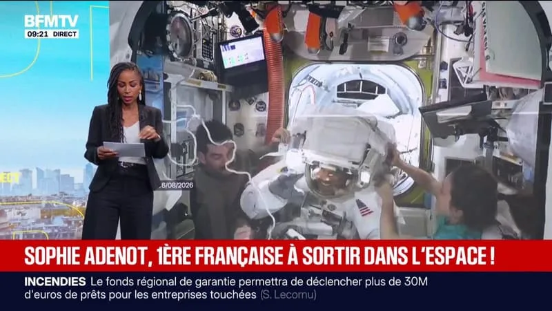 LES ÉCLAIREURS – EN QUOI VA CONSISTER LA SORTIE EXTRAVÉHICULAIRE DE SOPHIE ADENOT?