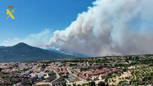LE “CAUCHEMAR” CONTINUE DANS LA RÉGION DE MADRID, EN PROIE AUX INCENDIES