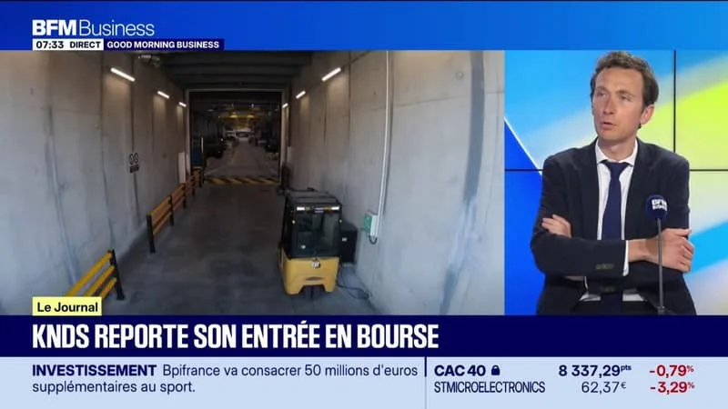 KNDS REPORTE SON ENTRÉE EN BOURSE