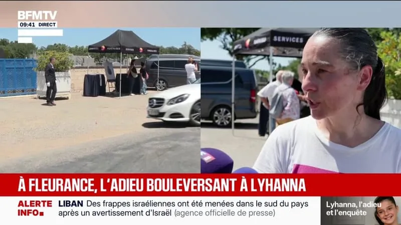 « TOUT NOTRE AMOUR À LYHANNA »: L’ADIEU BOULEVERSANT LORS DES OBSÈQUES À FLEURANCE