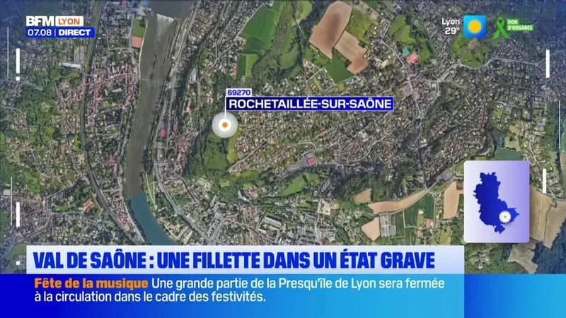 VAL DE SAÔNE : UNE FILLETTE DANS UN ÉTAT GRAVE
