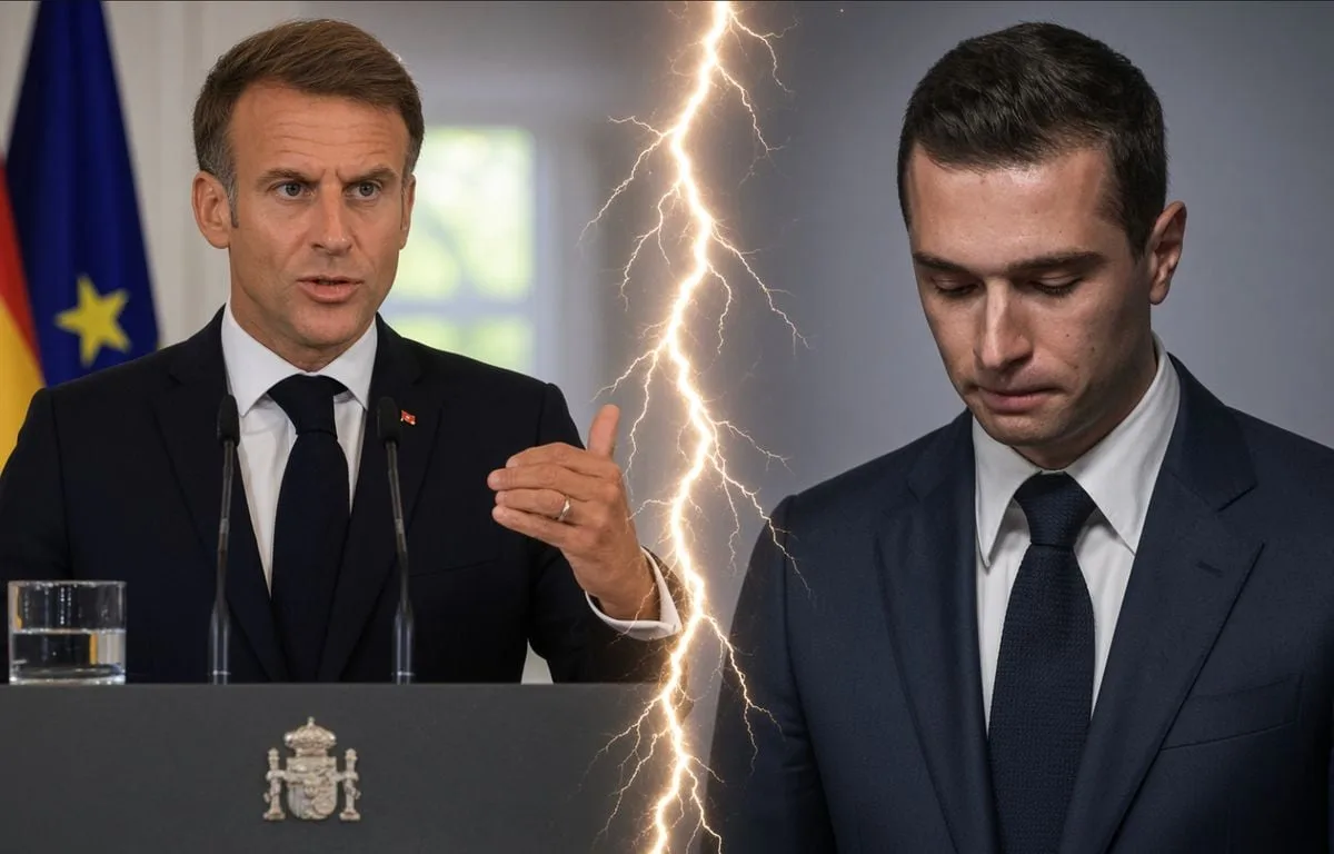 MACRON INVITE LE RN À « CLARIFIER LA LIGNE, LES MOTS, LES GENS » SUR L’ANTISÉMITISME, BARDELLA LUI RÉPOND