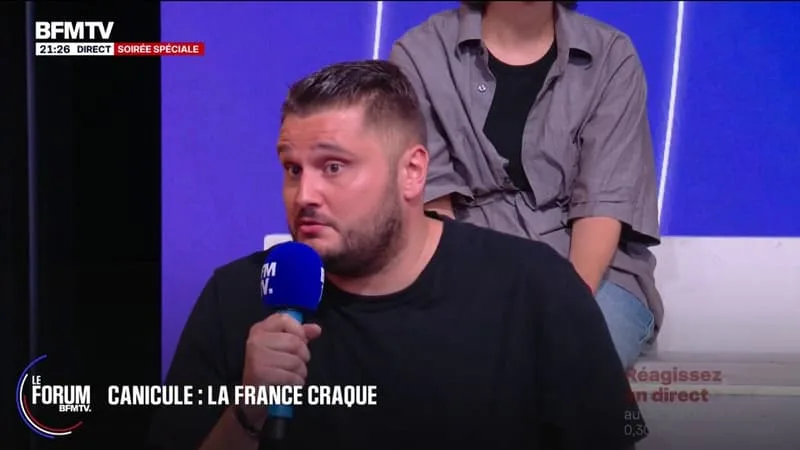 FORUM BFMTV – CANICULE: « LE GOUVERNEMENT NE SE SENT PAS CONCERNÉ PAR LES ENFANTS, IL S’EN FICHE », ASSURE GRÉGOIRE, COMMERCIAL