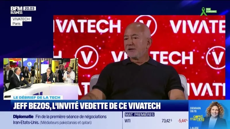 JEFF BEZOS, L’INVITÉ VEDETTE DE CE VIVATECH – 22/06