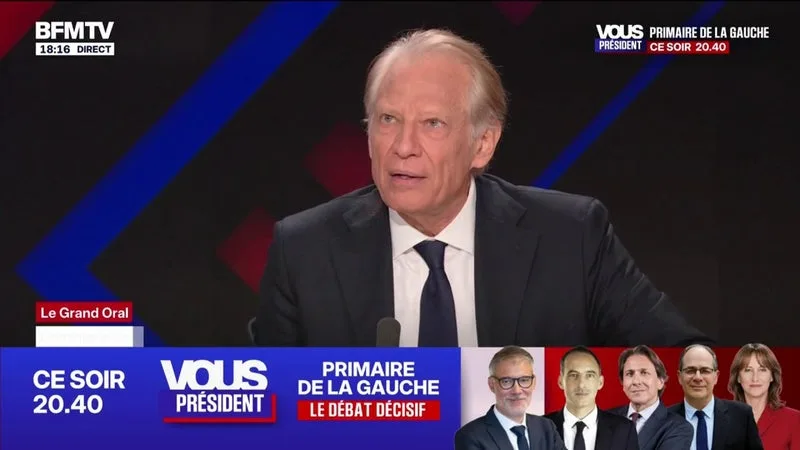 MOBILISATION LYCÉENNE: « LA PRIORITÉ, C’EST LA SÉCURITÉ DES LYCÉENS », RAPPELLE DOMINIQUE DE VILLEPIN, ANCIEN PREMIER MINISTRE