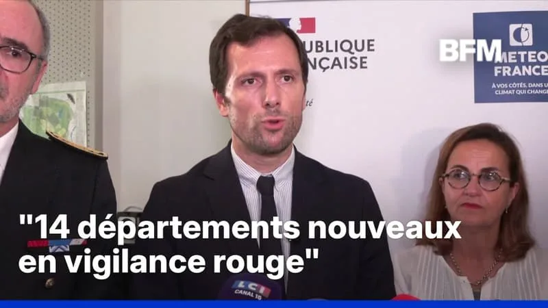 CANICULE: 49 DÉPARTEMENTS PLACÉS EN VIGILANCE ROUGE À PARTIR DE CE LUNDI 22 JUIN