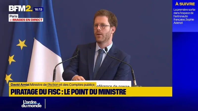 PIRATAGE DU FISC: « JE TIENS À PRÉSENTER NOS EXCUSES », DÉCLARE LE MINISTRE DAVID AMIEL