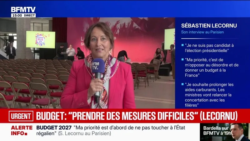« LES MENACES NE FONCTIONNENT PLUS EN POLITIQUE », RÉAGIT SÉGOLÈNE ROYAL, ANCIENNE MINISTRE SOCIALISTE, À L’APPEL DE SÉBASTIEN LECORNU À NE PAS CENSURER LE PROCHAIN BUDGET