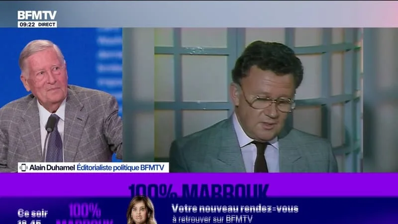 MORT DE PHILIPPE BOUVARD: « SA DÉFINITION, C’ÉTAIT: UN, TRÈS DRÔLE; DEUX, BIEN RETRANCHÉ DERRIÈRE DES VALEURS CONSERVATRICES », ASSURE ALAIN DUHAMEL, ÉDITORIALISTE POLITIQUE BFMTV