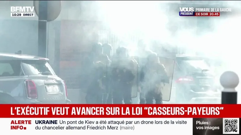 COLÈRE LYCÉENNE: QUE CONTIENT LA LOI « CASSEURS-PAYEURS », EXAMINÉE AU SÉNAT À LA FIN DU MOIS?