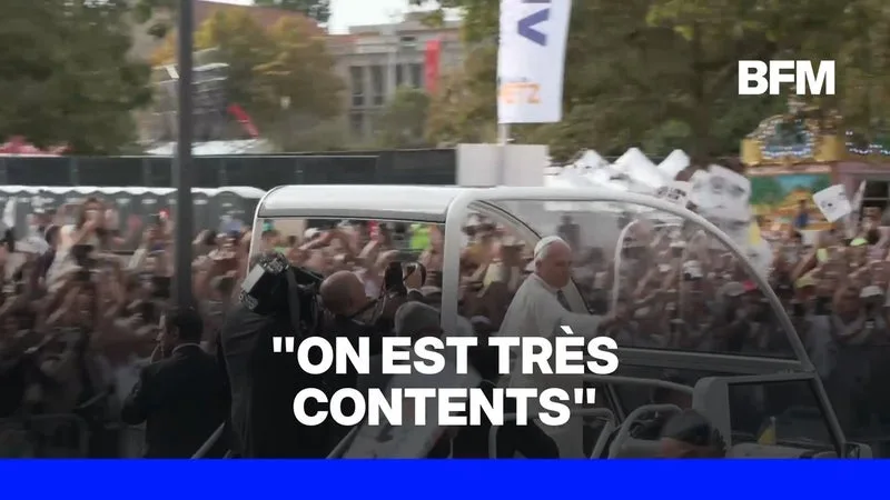 « IL A PORTÉ UN MESSAGE D’ESPOIR POUR LA JEUNESSE »: LE PAPE ÉTAIT EN VISITE À METZ POUR PARLER D’EUROPE ET DE PAIX