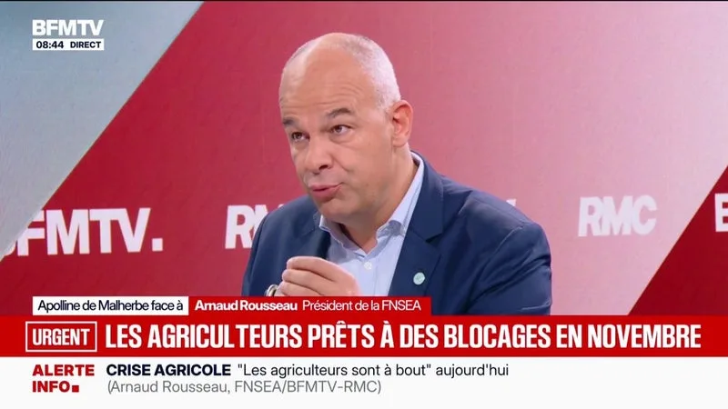 ACCORDS D’IMPORTATION AVEC L’UKRAINE: « NOUS AVONS BESOIN DE RÉAFFIRMER UNE VISION DE L’AGRICULTURE », AFFIRME ARNAUD ROUSSEAU, PRÉSIDENT DE LA FNSEA