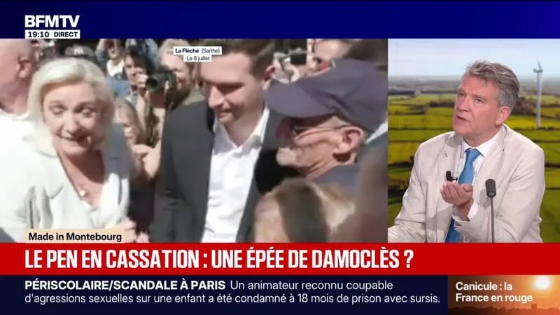 MADE IN MONTEBOURG – « AUCUN DES MAGISTRATS N’AURA DÉCIDÉ DE METTRE UN BRACELET ÉLECTRONIQUE À MME LE PEN PENDANT LA CAMPAGNE »