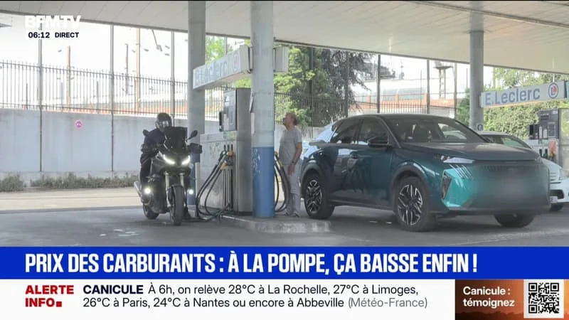 « C’EST LA SUPER BONNE NOUVELLE »: LES PRIX DES CARBURANTS BAISSENT ENFIN