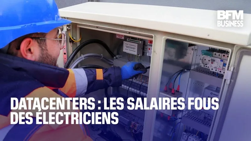 DATACENTERS : LES SALAIRES FOUS DES ÉLECTRICIENS