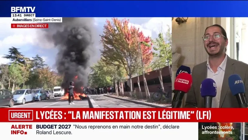 COLÈRE LYCÉENNE: « LA MOBILISATION EST LÉGITIME », ASSURE AURÉLIEN LE COQ, DÉPUTÉ LFI DU NORD