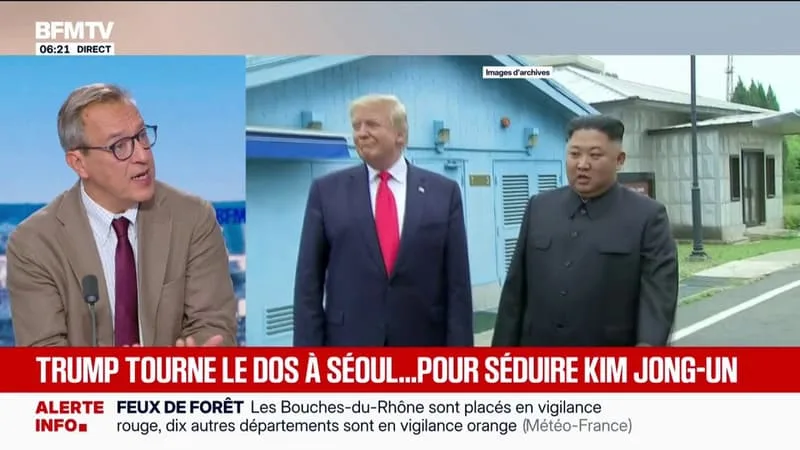 DONALD TRUMP AFFIRME « BIEN S’ENTENDRE » AVEC KIM JONG-UN ET VEUT RÉDUIRE LES EXERCICES MILITAIRES CONJOINTS AVEC LA CORÉE DU SUD