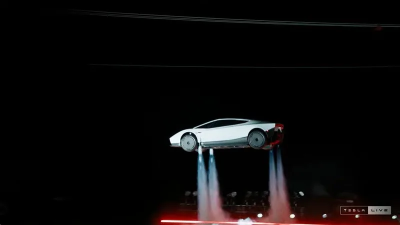 « MIEUX QU’UNE VOITURE DE JAMES BOND »: ELON MUSK DÉVOILE SON TESLA ROADSTER CAPABLE DE « VOLER » GRÂCE À DES FUSÉES DE SPACEX