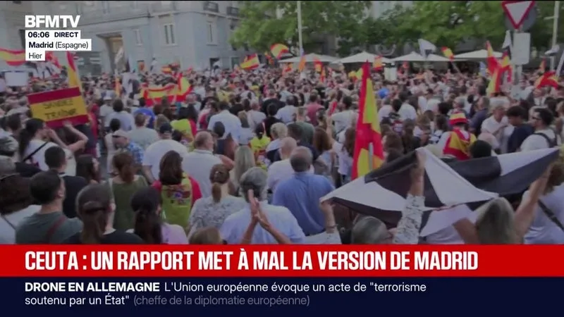 CRISE DE CEUTA: UN RAPPORT POLICIER ESPAGNOL SÈME LE DOUTE SUR LE RÔLE DES FORCES DE L’ORDRE MAROCAINES
